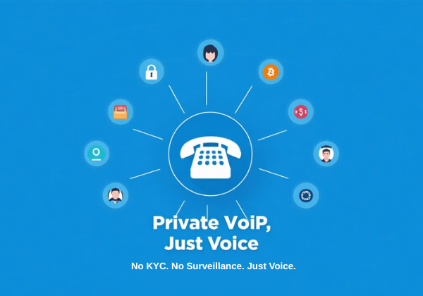 No KYC. No Surveillance. Just Voice.